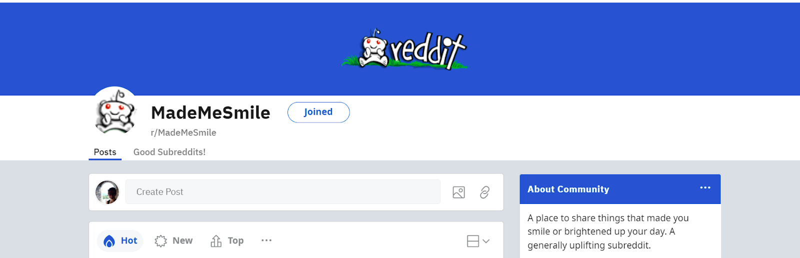 contrasting colors reddit banner example