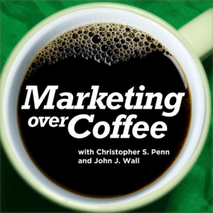 Marketing Over Coffee podcast cover